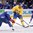 MINSK, BELARUS - MAY 15: Sweden's Dick Axelsson #28 gets a pass off during preliminary round action at the 2014 IIHF Ice Hockey World Championship. (Photo by Richard Wolowicz/HHOF-IIHF Images)

